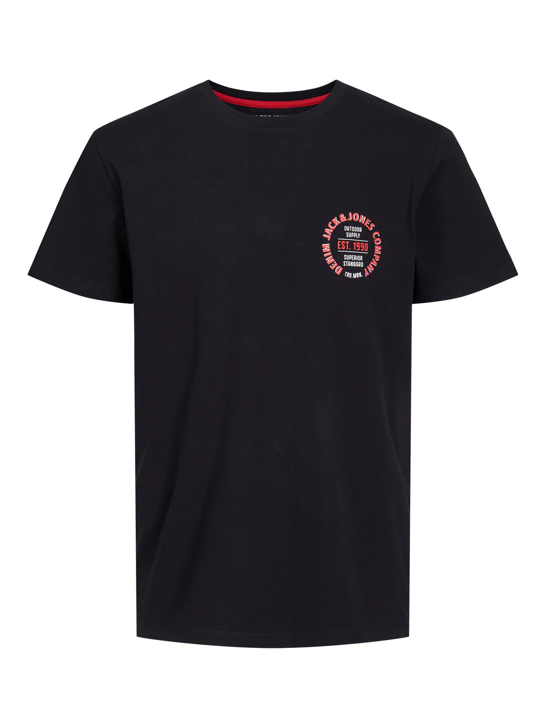 Футболка JJANDY TEE SS CREW NECK 12222339-Black Jack&Jones L Чорний 12222339-BLACK-PRINT:SMAL