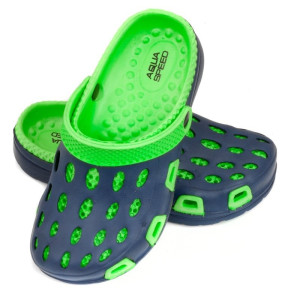 Крокси Aqua Speed SILVI 6928 синій, зелений Діт 25 508-48