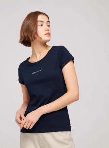 Футболка 1030466-10668 Tom Tailor S Темно-синій 1030466-10668