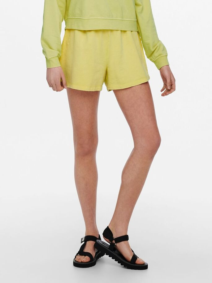 Шорти ONLSMILEY LIFE SHORTS SWT 15232827 Sunshine-SMILEY ONLY M Жовтий 15232827Sunshine-SMILEY