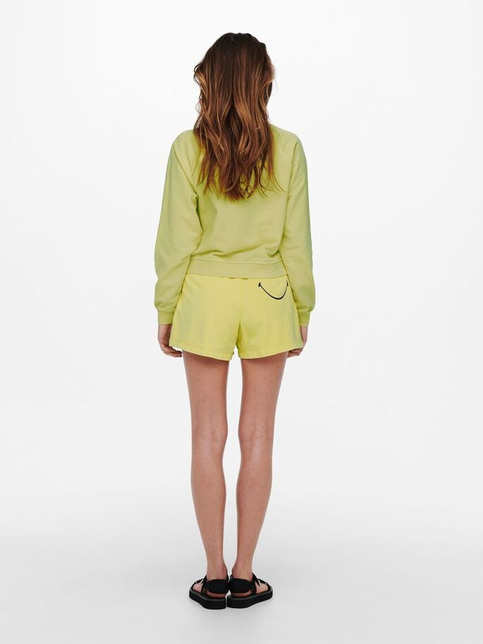 Шорти ONLSMILEY LIFE SHORTS SWT 15232827 Sunshine-SMILEY ONLY M Жовтий 15232827Sunshine-SMILEY