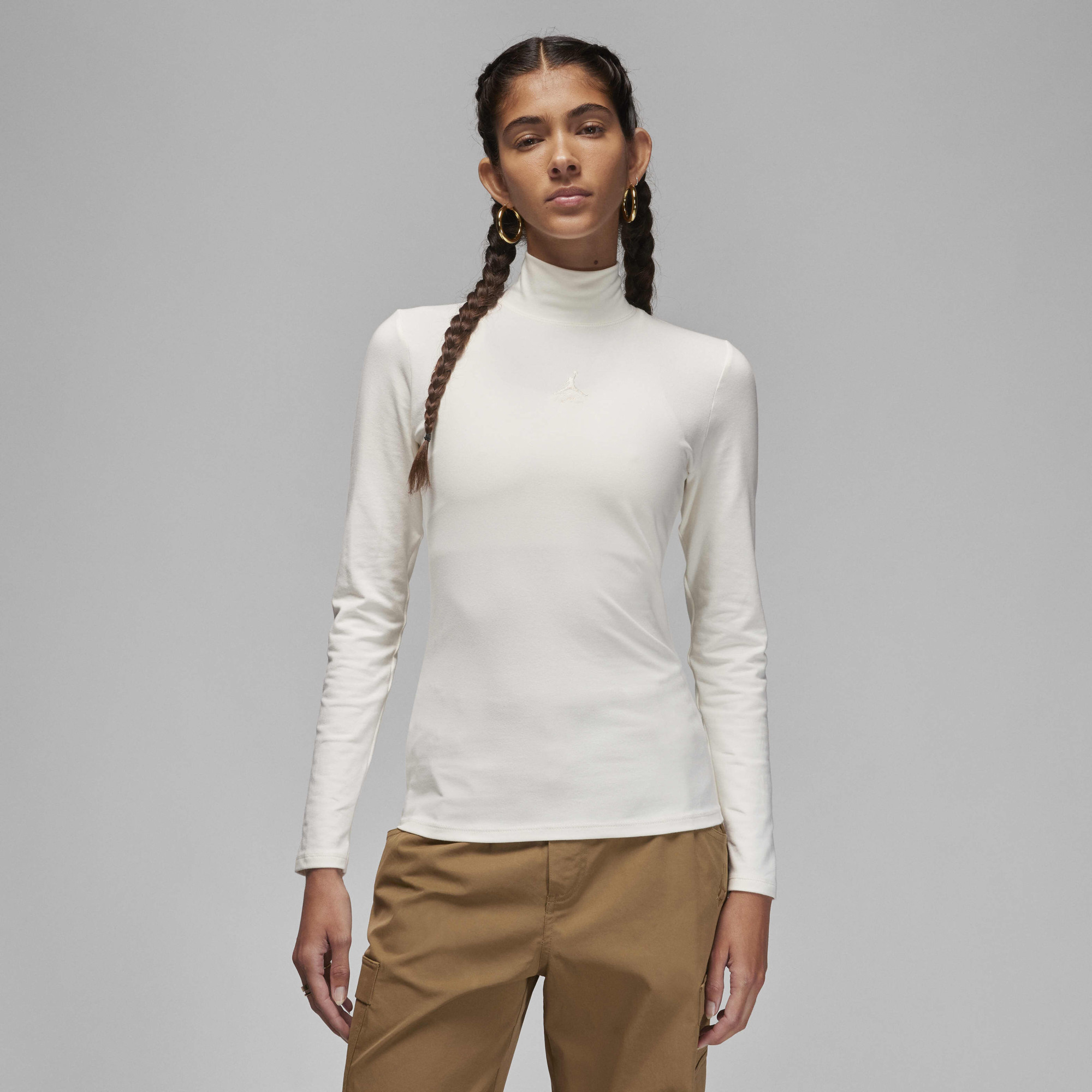 Лонгслів Jordan Women's Long-Sleeve Mock Neck Top FQ8059-133