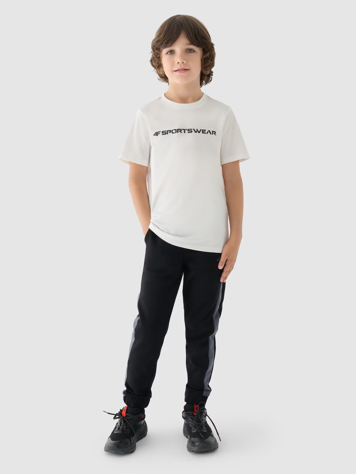 Штани TROUSERS CAS M759 4FJWAW24TTROM759-20S 4F 122 Чорний 4FJWAW24TTROM759-20S
