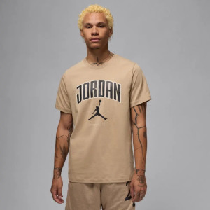 Футболка чоловіча Air Jordan City 88 Ss Crew Beige HQ0009-257