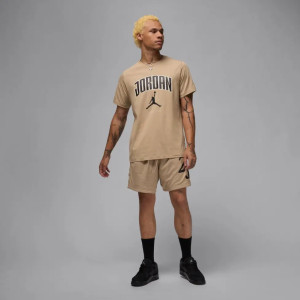 Футболка чоловіча Air Jordan City 88 Ss Crew Beige HQ0009-257