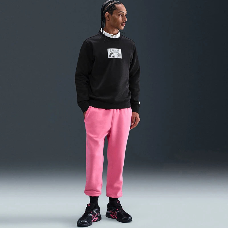 Світшот чоловічий Nike Club Bb Crw Reissue Black HV1244-010