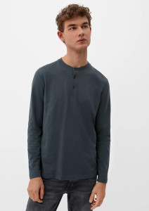 Футболка з довгими рукавами 2129249.9581 s.Oliver M Темно-сірий 2129249.9581