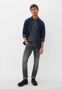 Футболка з довгими рукавами 2129249.9581 s.Oliver M Темно-сірий 2129249.9581