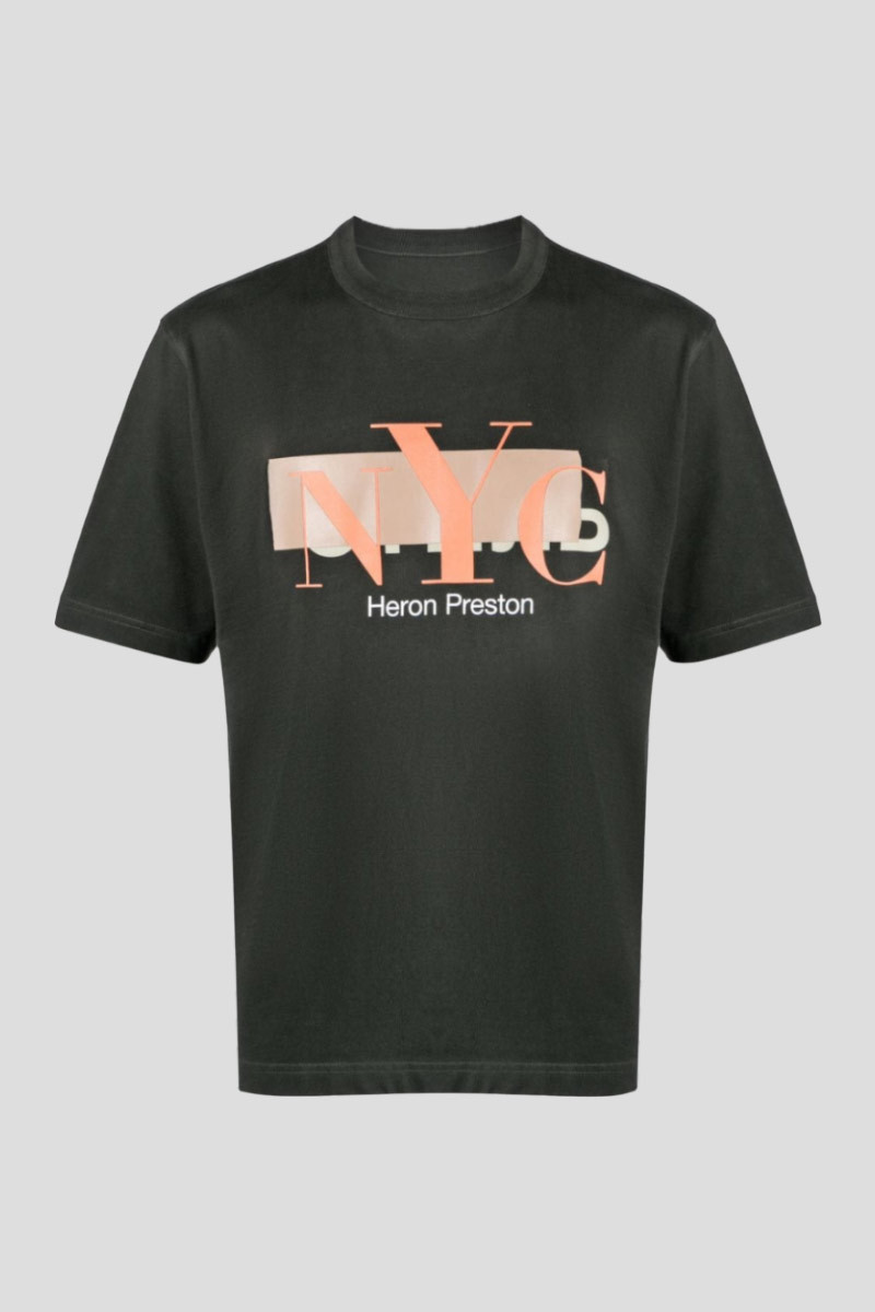 Футболка HERON PRESTON NYC Censored T-Shirt HMAA032F23JER0061020