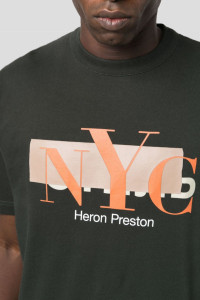 Футболка HERON PRESTON NYC Censored T-Shirt HMAA032F23JER0061020