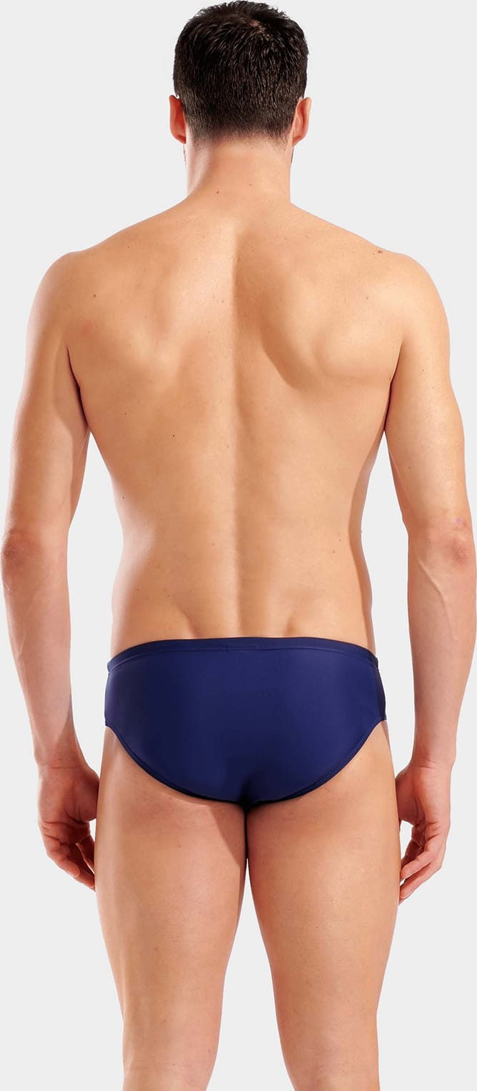 Плавки сліпи для чоловіків Arena DOUBLE GRAPHIC SWIM BRIEFS темно-синій, помаранчевий 105 010951-705