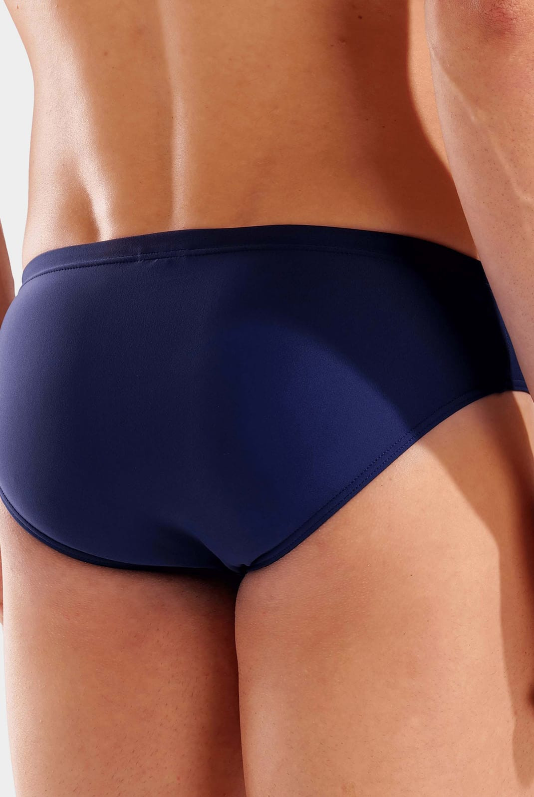 Плавки сліпи для чоловіків Arena DOUBLE GRAPHIC SWIM BRIEFS темно-синій, помаранчевий 105 010951-705