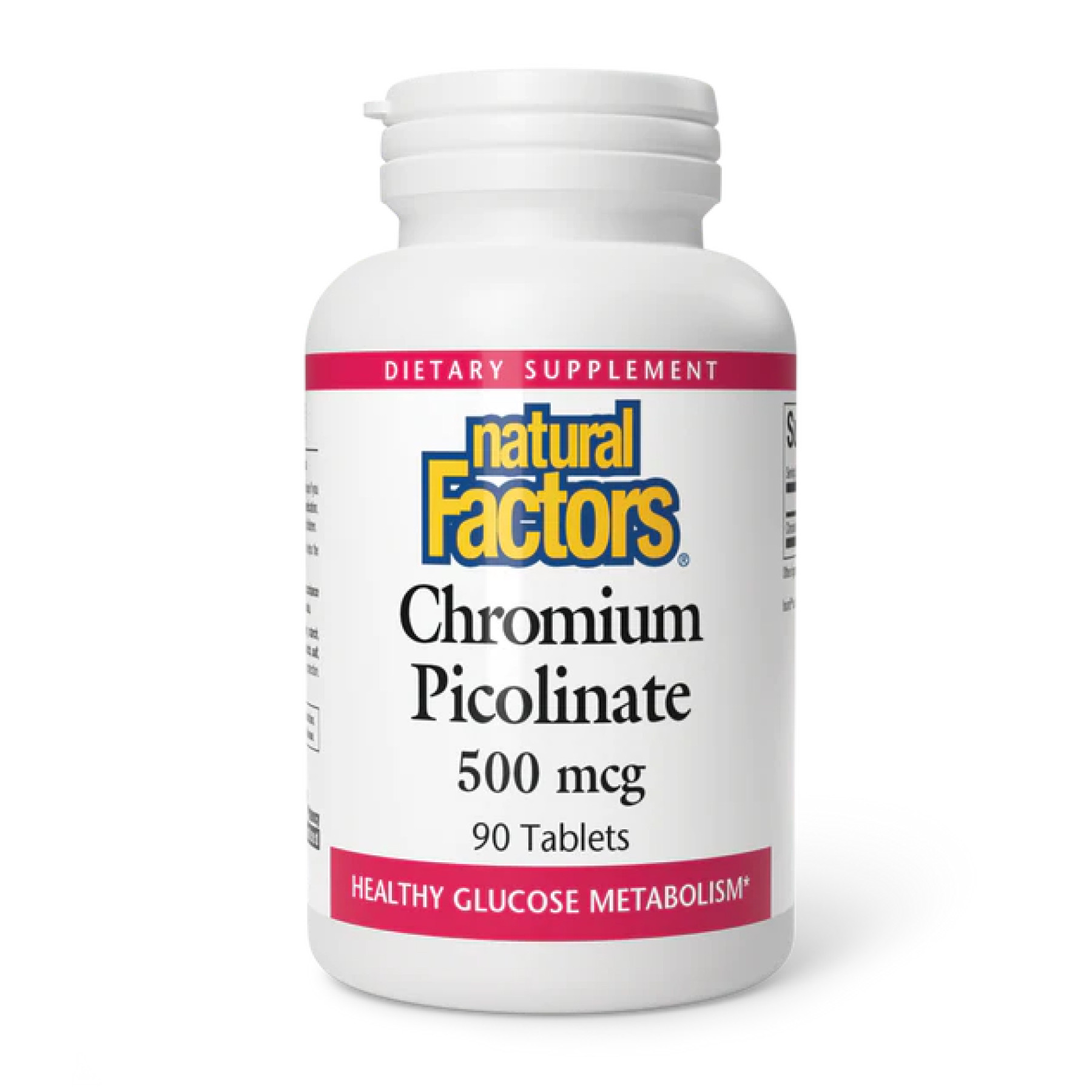 Таблетки Natural Factors Chromium Picolinate 500mcg - 90 tabs 2023-10-3819