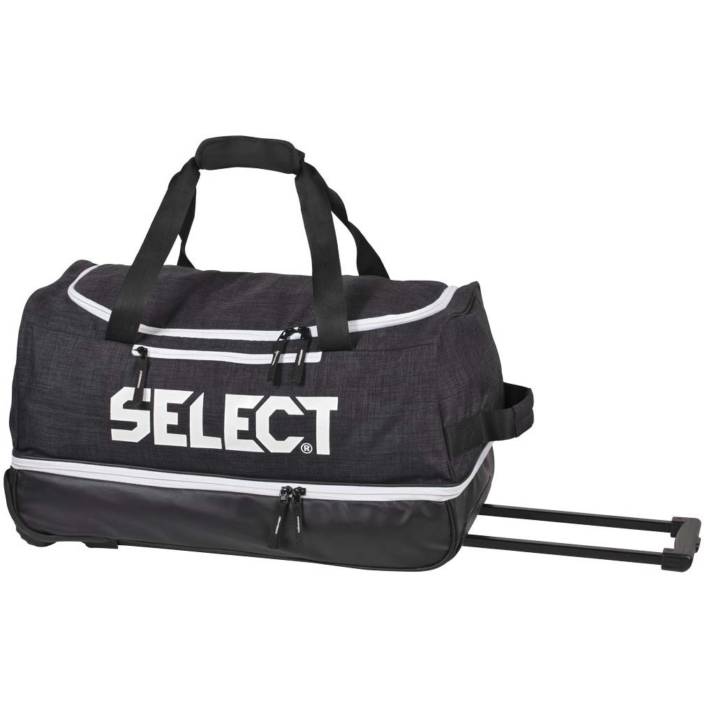 Сумка спортивна SELECT Lazio Travelbag w/wheels (010) чорний, 50L 8164000111