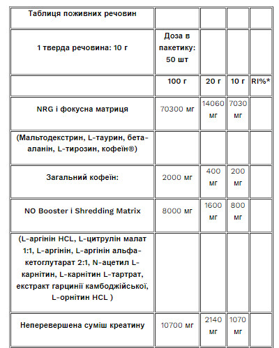 Порошок Pure Gold Pure Blood - 500g Cola 2023-10-3535