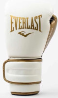 Рукавиці боксерські Everlast POWERLOCK 2R TRAINING GLOVE білий, золотий Уні 10 унцій P00003048