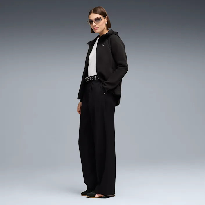 Толстовка EVOSTRIPE Full-Zip Hoodie DK 69189801 Puma XS Чорний 69189801