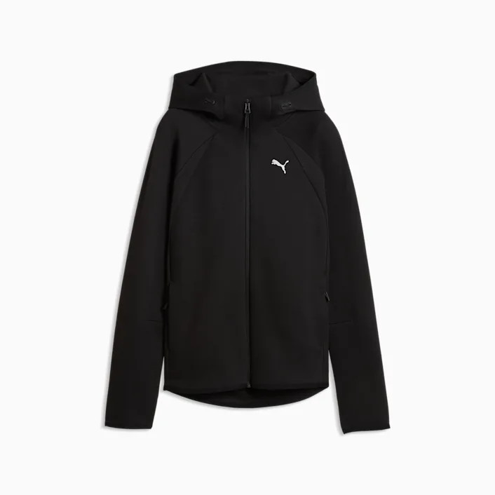 Толстовка EVOSTRIPE Full-Zip Hoodie DK 69189801 Puma XS Чорний 69189801