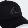 Бейсболка Adidas DAD CAP BIG LOG чорний OSFC (51-53 см) (KA7187) KA7187