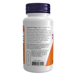 Капсули Alpha Lipoic Acid 250mg - 120 vcaps 2022-10-2618
