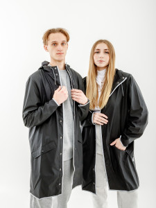 Куртка Rains Jackets 1202-BLACKREFLECTIVE