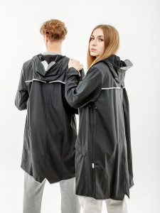 Куртка Rains Jackets 1202-BLACKREFLECTIVE