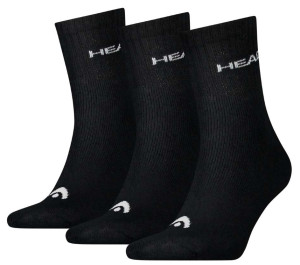 Шкарпетки Head ELEMENTS ALL SPORTS SHORT CREW 3P чорний Чол 39-42 701229009-001