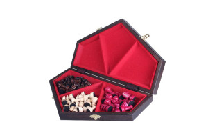 Шахи MADON Потрійні середні коричневий, бежевий Уні 35х35см MD163