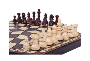 Шахи MADON Потрійні середні коричневий, бежевий Уні 35х35см MD163