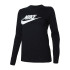Кофта Nike W NSW TEE ESSNTL LS ICON FTR BV6171-010