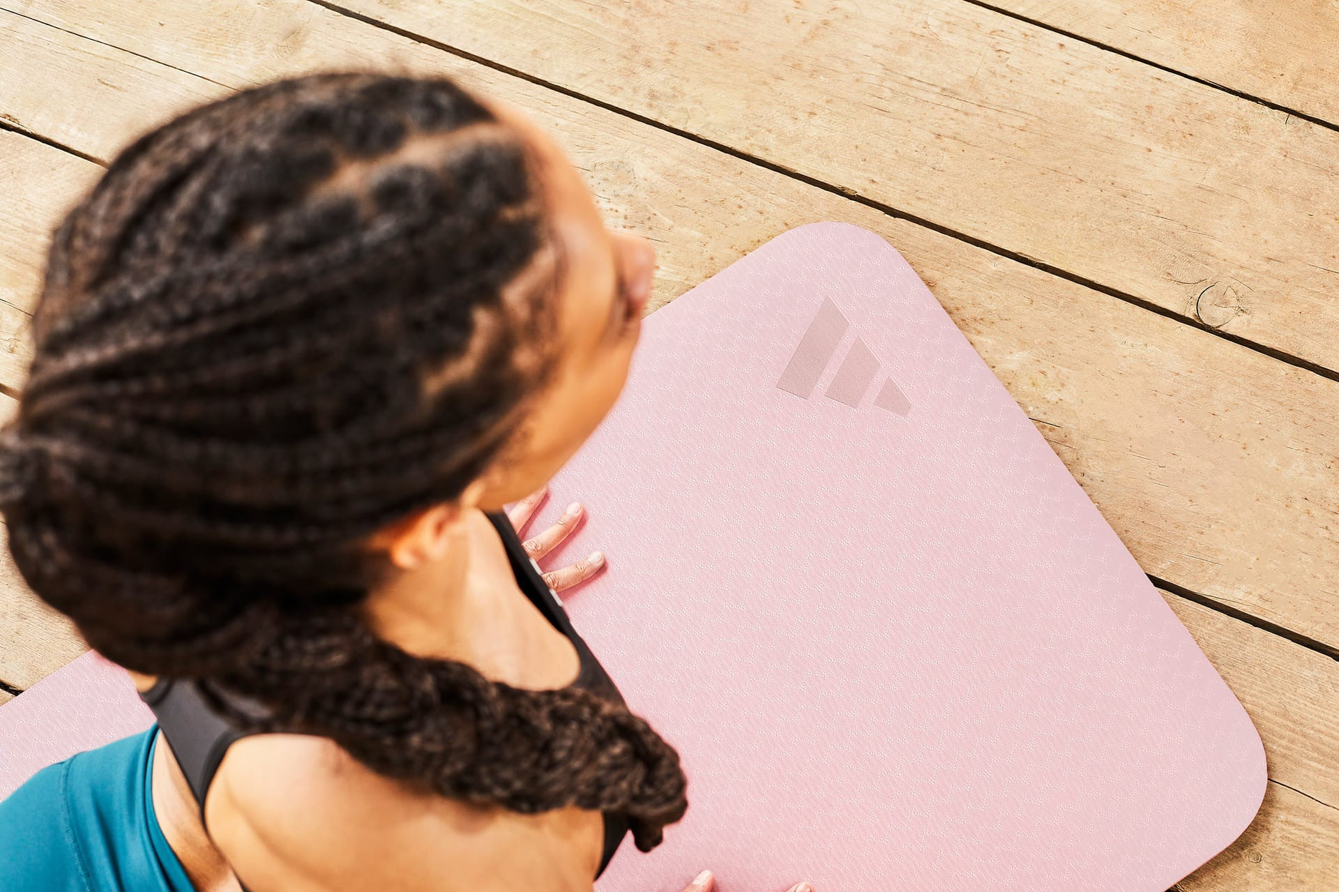 Килимок для йоги Adidas Premium Yoga Mat рожевий Уні 176 х 61 х 0,5 см ADYG-10300CP