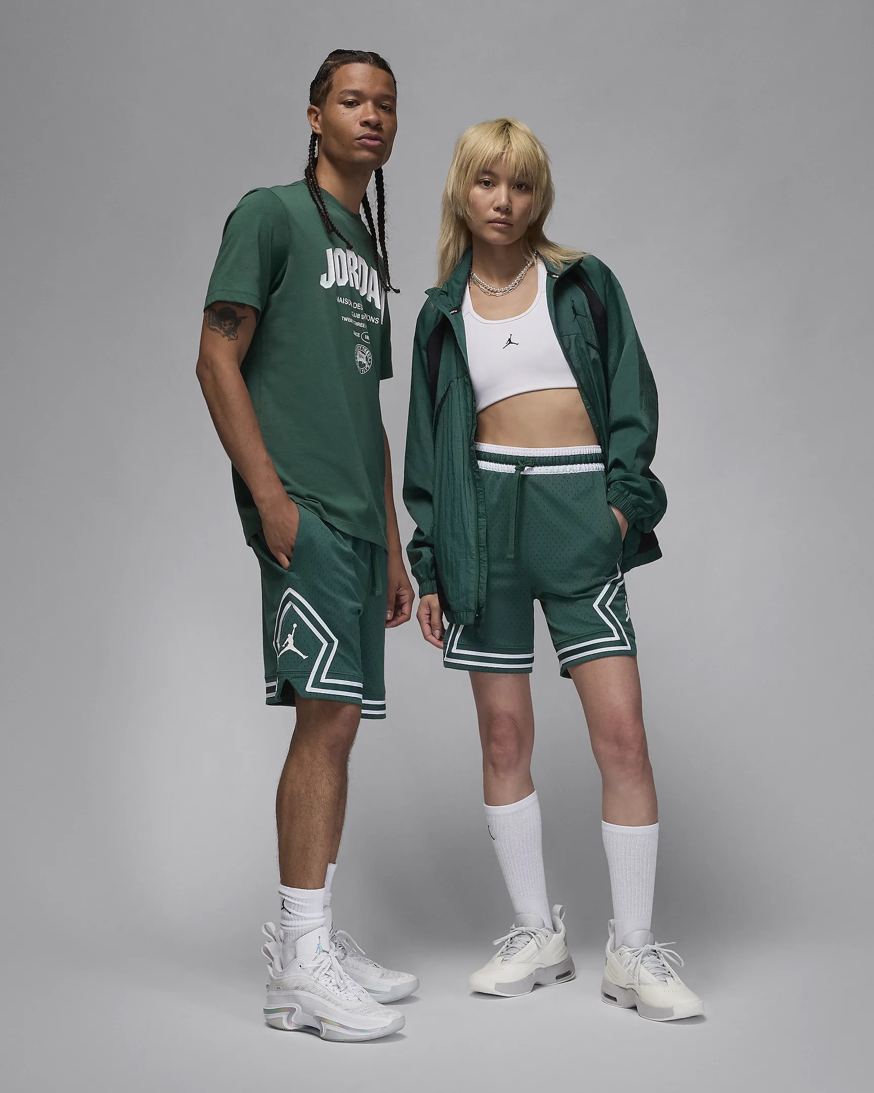 Шорти чоловічі Air Jordan Dri-Fit Sport Diamond Green DX1487-366