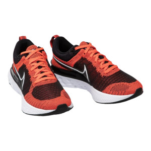 Кросівки Nike React Infinity Run Flyknit 2 Black Bright Crimson CT2357-600