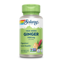 Капсули Solaray Ginger Root 1100mg (2 serv. of 550mg) - 100 vcaps 2023-10-3010
