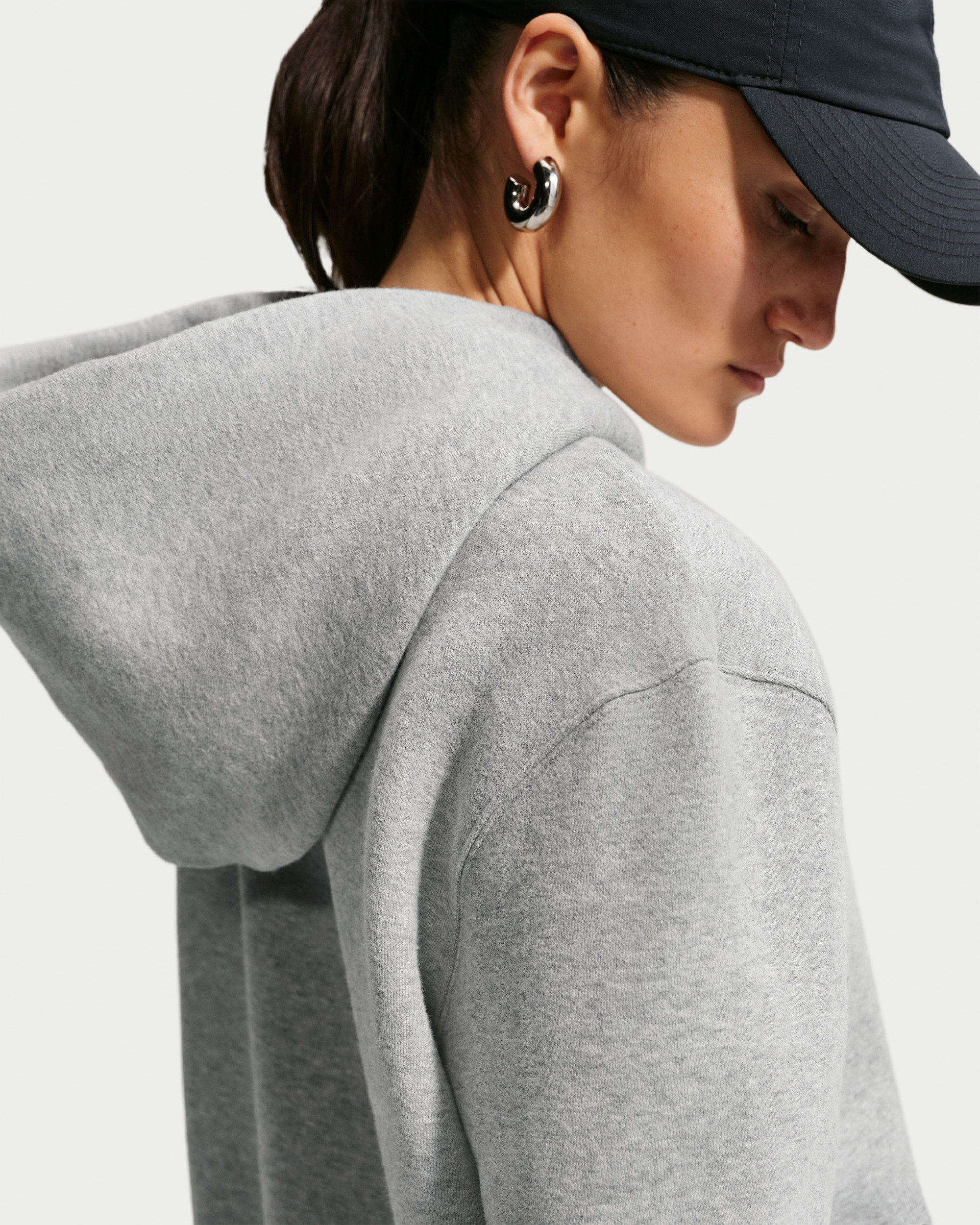 Толстовка Nike W STDO FLC MW STD PO HDY IM8100-063