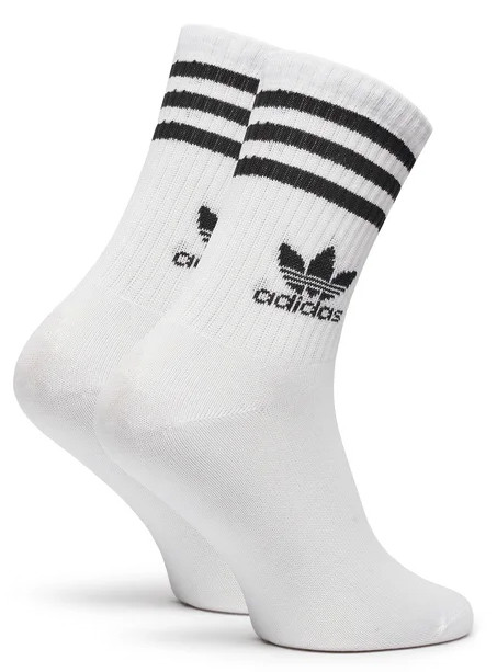 Шкарпетки Adidas CREW SOCK 3STR білий Уні L (43 - 45) IJ0733