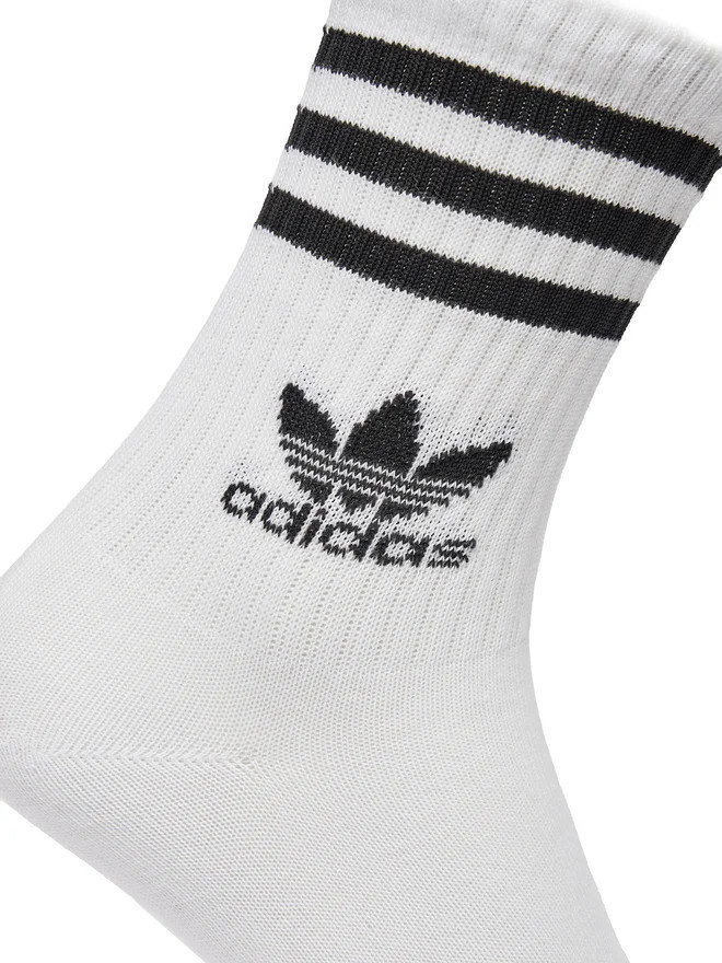 Шкарпетки Adidas CREW SOCK 3STR білий Уні L (43 - 45) IJ0733