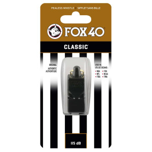 Свисток FOX 40 Whistle Classic Official 9900-0008 Чорний 9900-0008