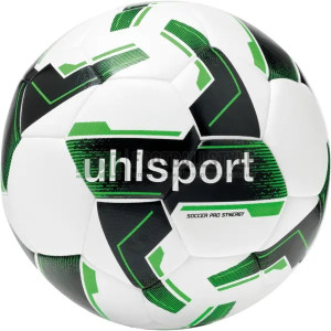 М'яч футбольний Uhlsport SOCCER PRO SYNERGY біло-чорно-зелений 1001719-03