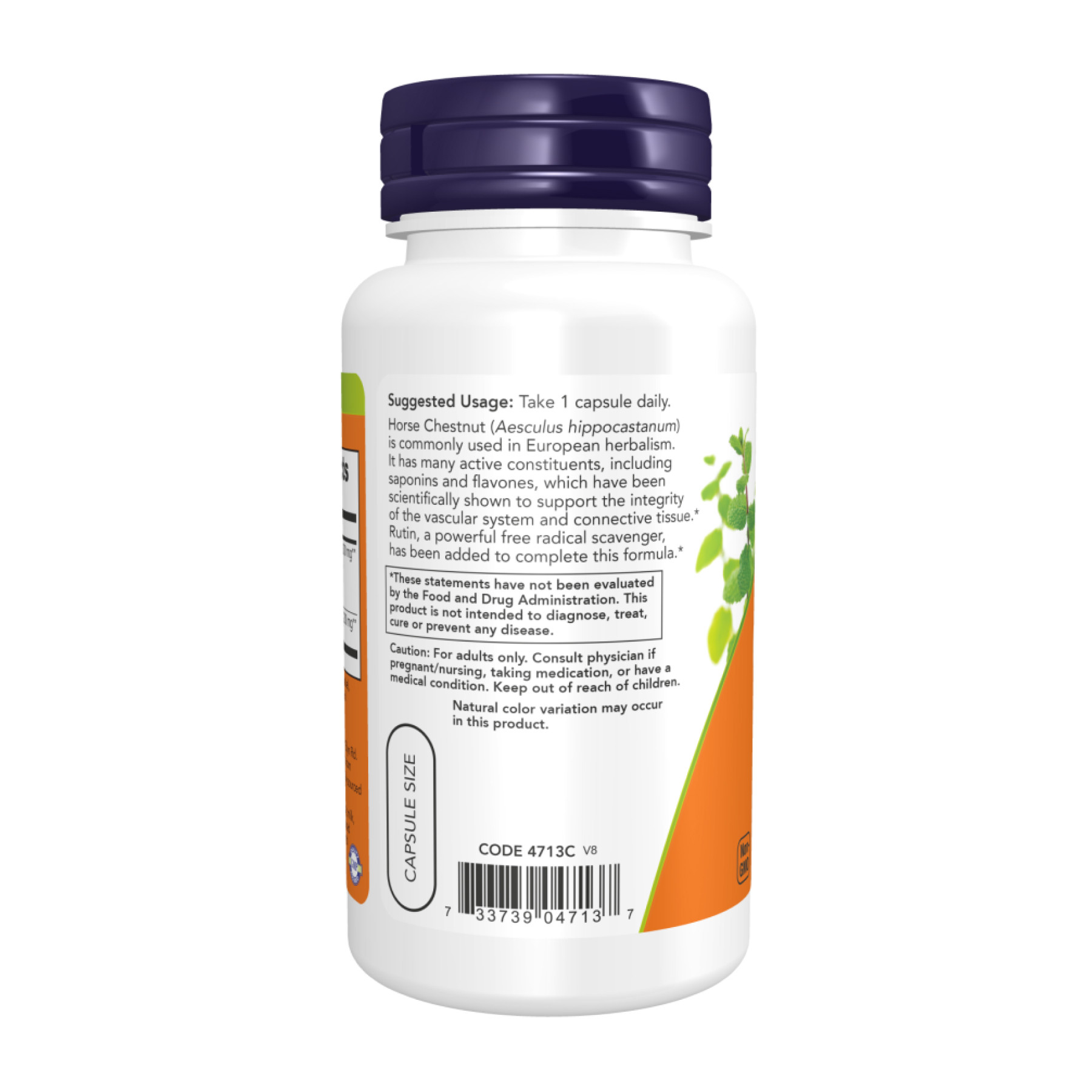 Капсули Now Foods Horse Chestnut 300mg - 90 vcaps 2023-10-2830