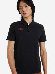Поло чоловіче 119763KAP-99 Kappa 48 Чорний 119763KAP-99
