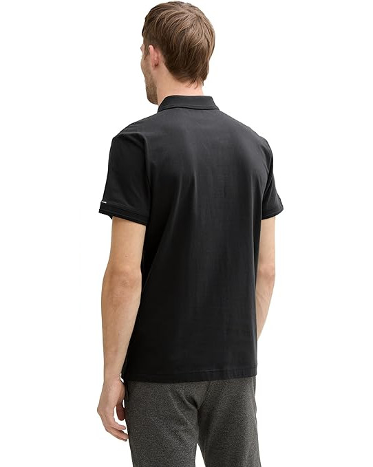 Поло Men's Polo Shirt 1045630-29999 Tom Tailor L Чорний 1045630-29999