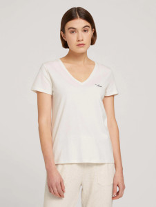 Футболка 1030470-10348 Tom Tailor S Білий 1030470-10348