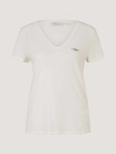 Футболка 1030470-10348 Tom Tailor S Білий 1030470-10348