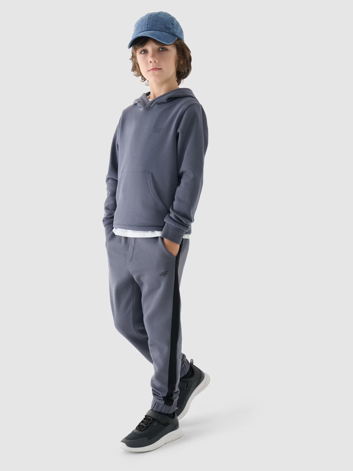 Штани TROUSERS CAS M759 4FJWAW24TTROM759-22S 4F 122 Темно-сірий 4FJWAW24TTROM759-22S
