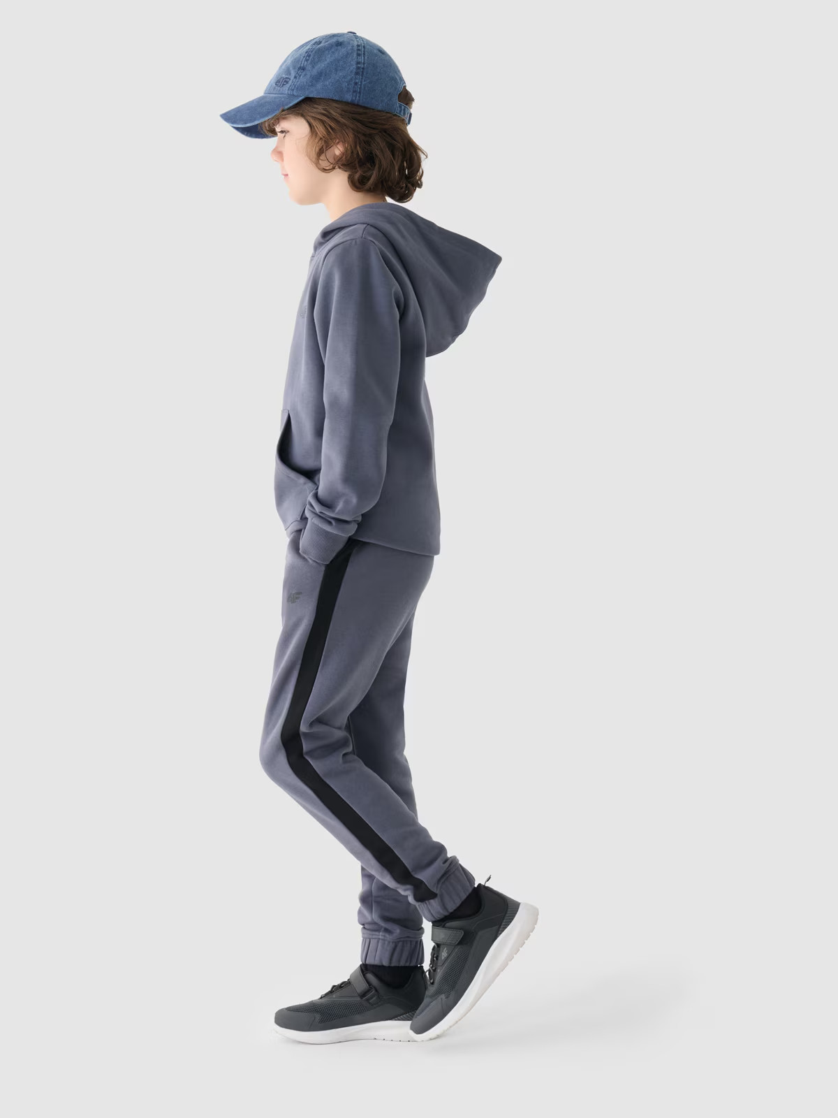Штани TROUSERS CAS M759 4FJWAW24TTROM759-22S 4F 122 Темно-сірий 4FJWAW24TTROM759-22S