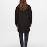 Пальто ONLTANZIA LONG QUILTED SHACKET CC OTW 15228453-Black ONLY M Чорний 15228453-BLACK