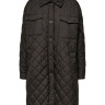 Пальто ONLTANZIA LONG QUILTED SHACKET CC OTW 15228453-Black ONLY M Чорний 15228453-BLACK