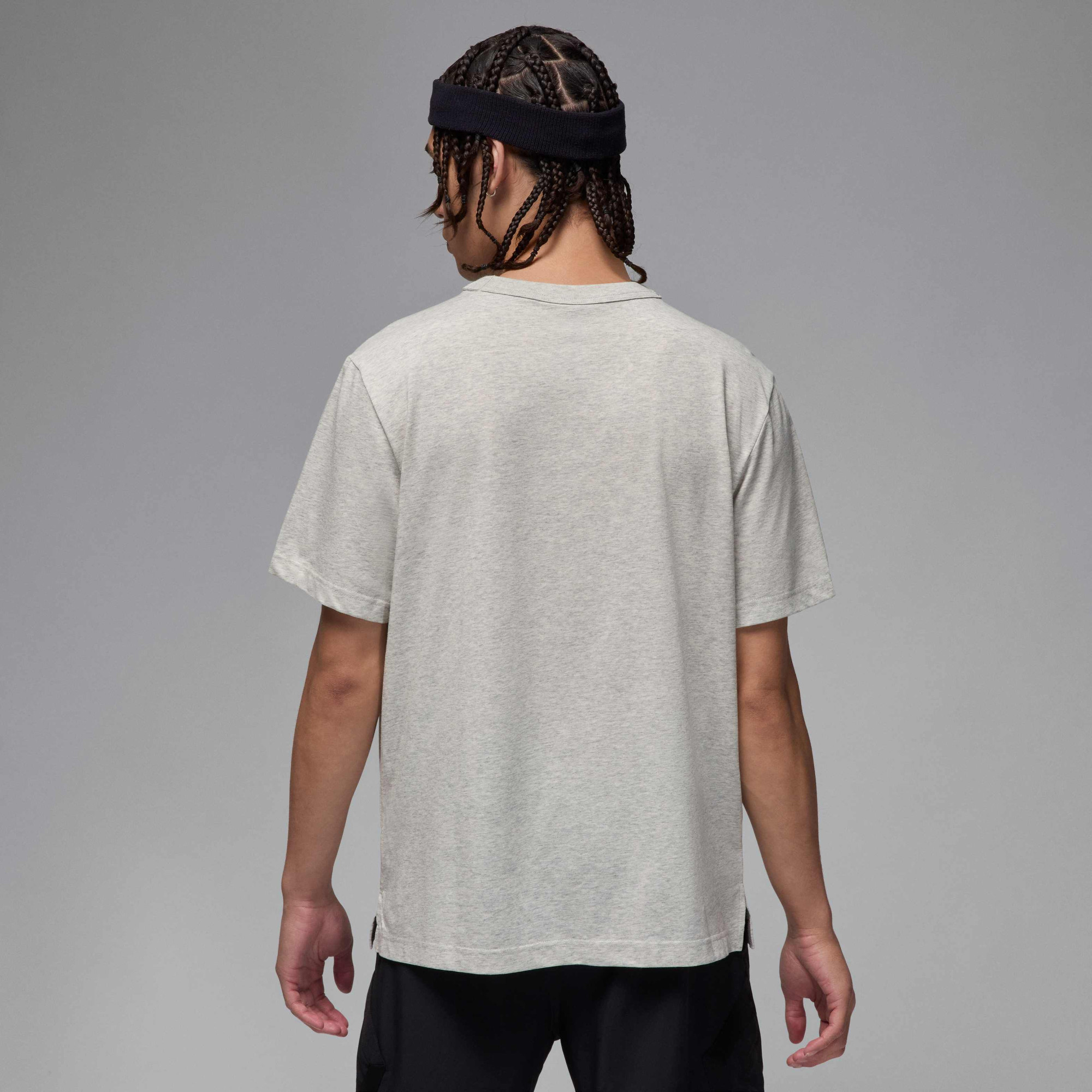 Футболка чоловіча Air Jordan Dri-Fit Sprt Ss Top Grey FN5829-050