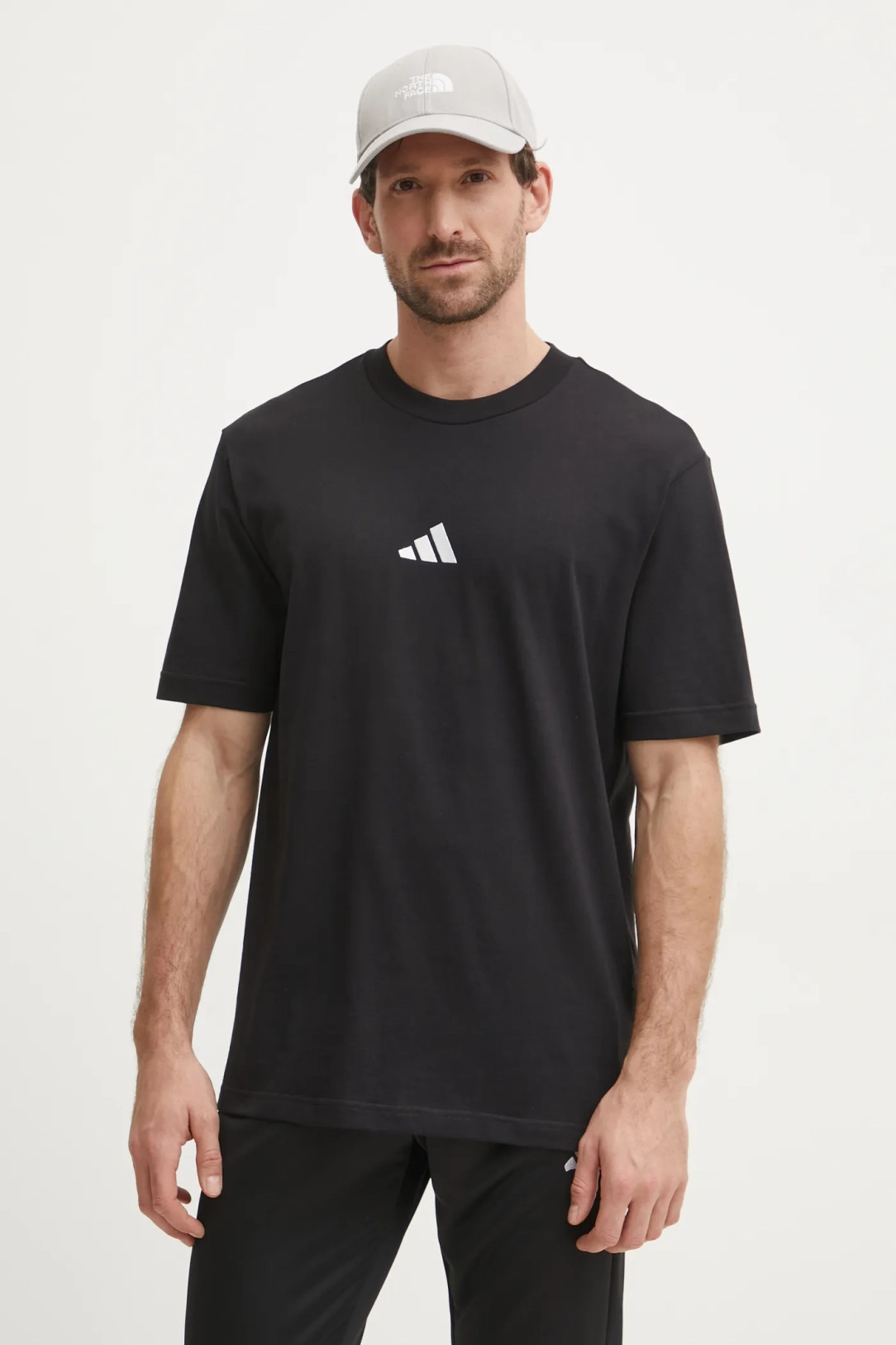 Футболка M SL SJ T JE9024 Adidas L Чорний JE9024